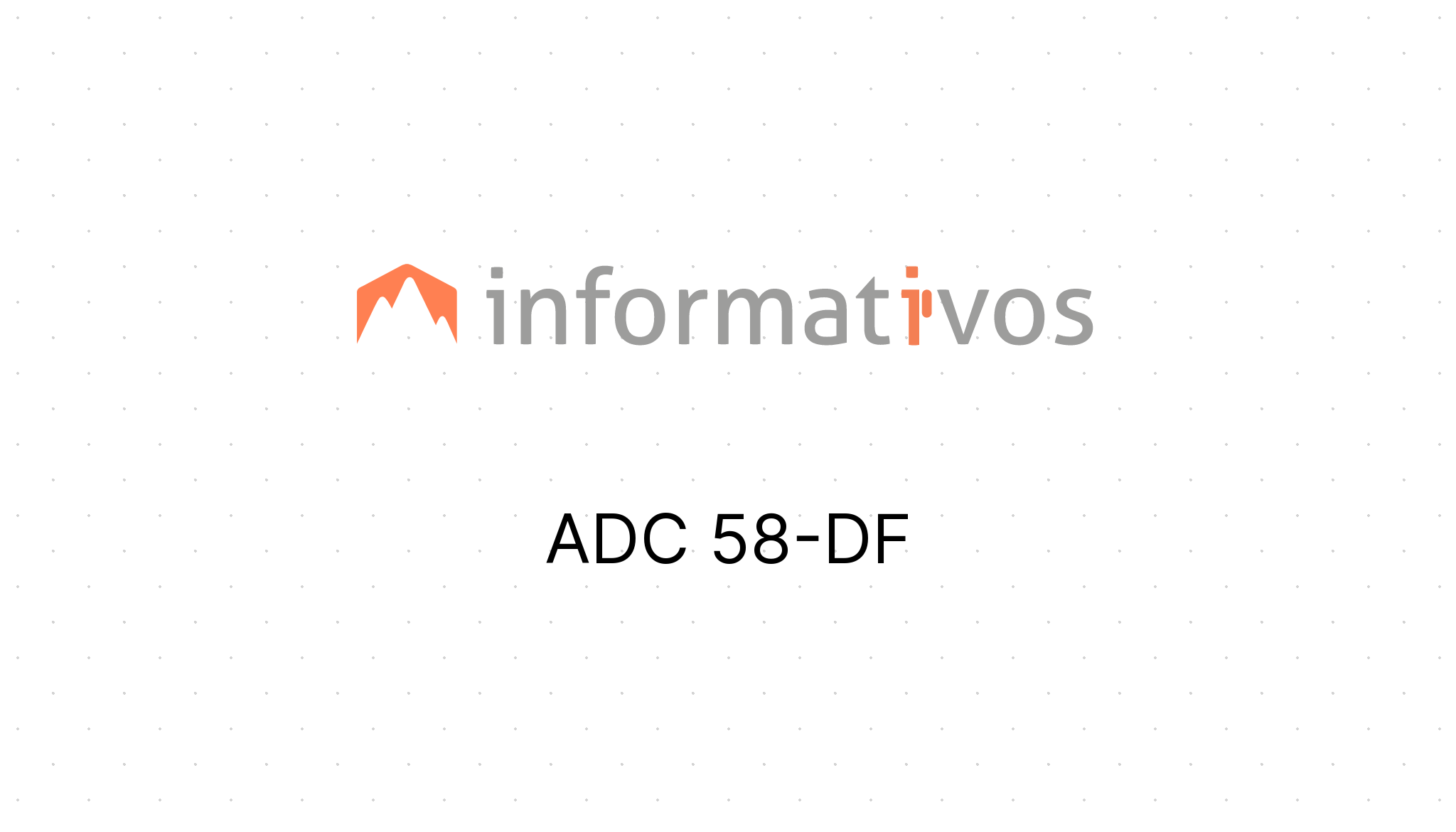 ADC 58-DF - STF