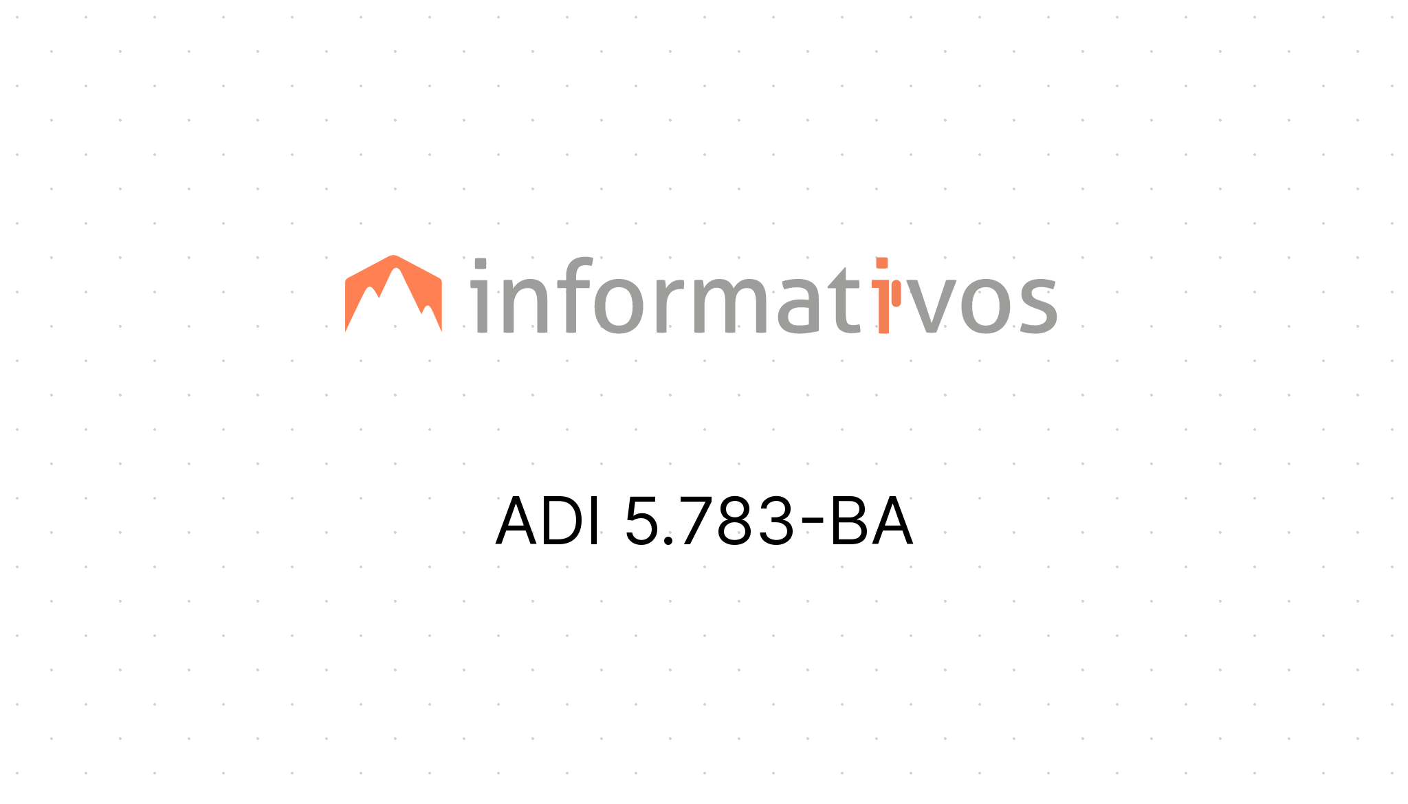 ADI 5.783-BA - STF