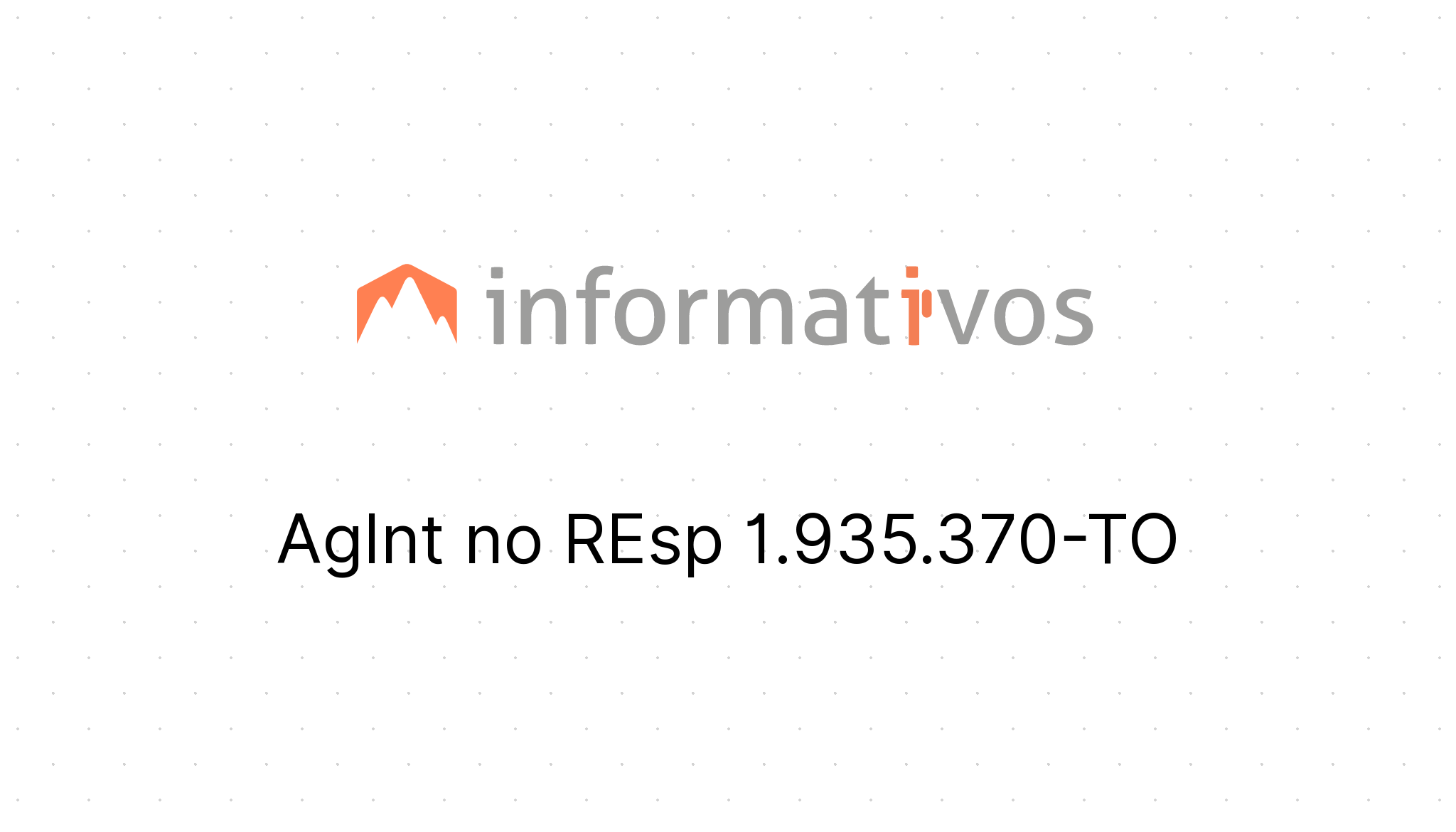AgInt no REsp 1.935.370-TO - STJ