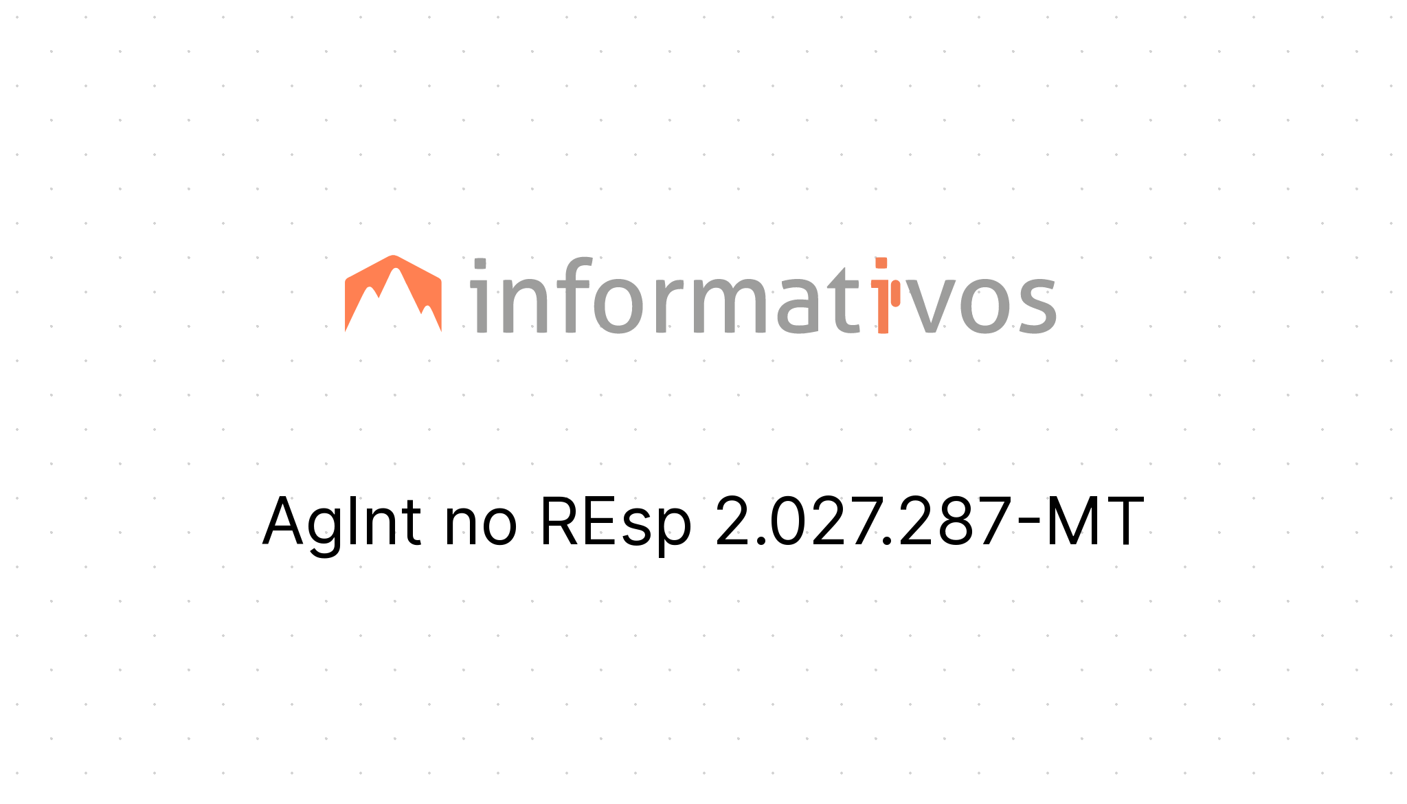 AgInt no REsp 2.027.287-MT - STJ