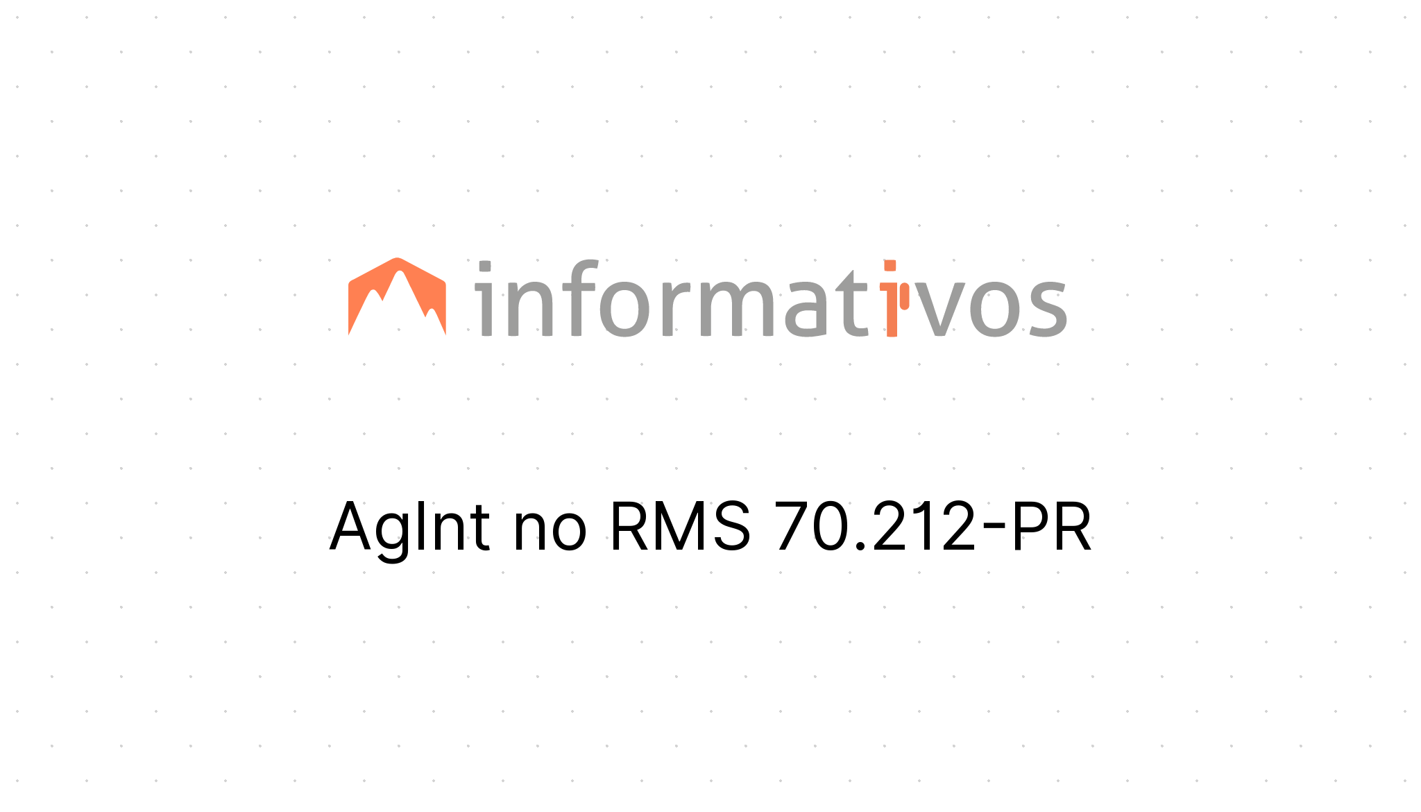 AgInt no RMS 70.212-PR - STJ