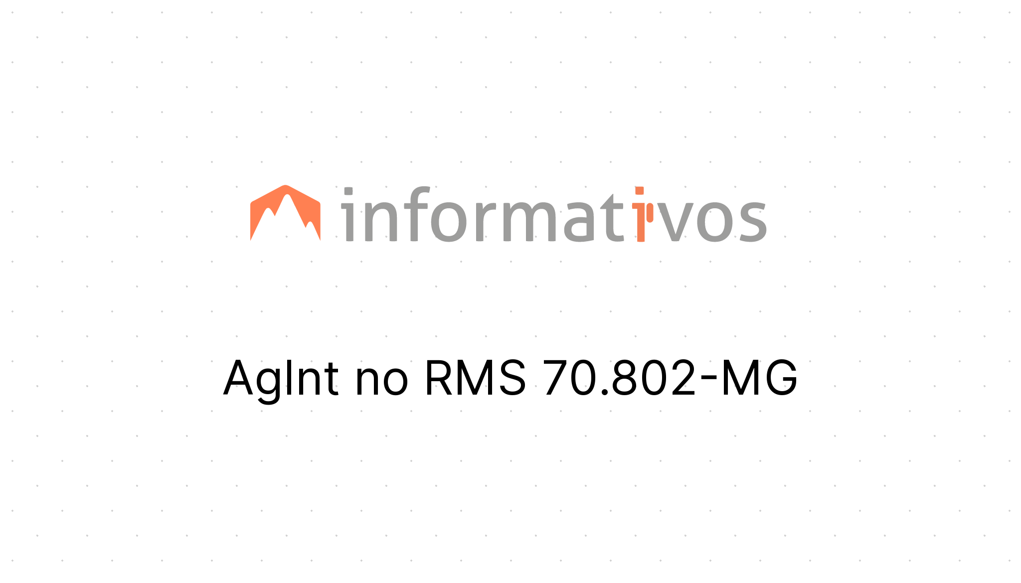 AgInt no RMS 70.802-MG - STJ